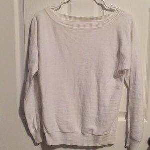 Alloy white dolman sweater